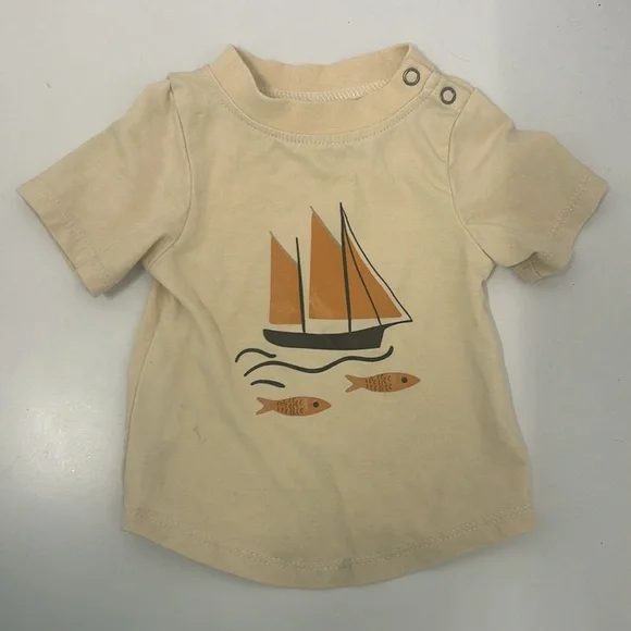 Sailboat Graphic Baby Outfit - Picture 2 of 5
